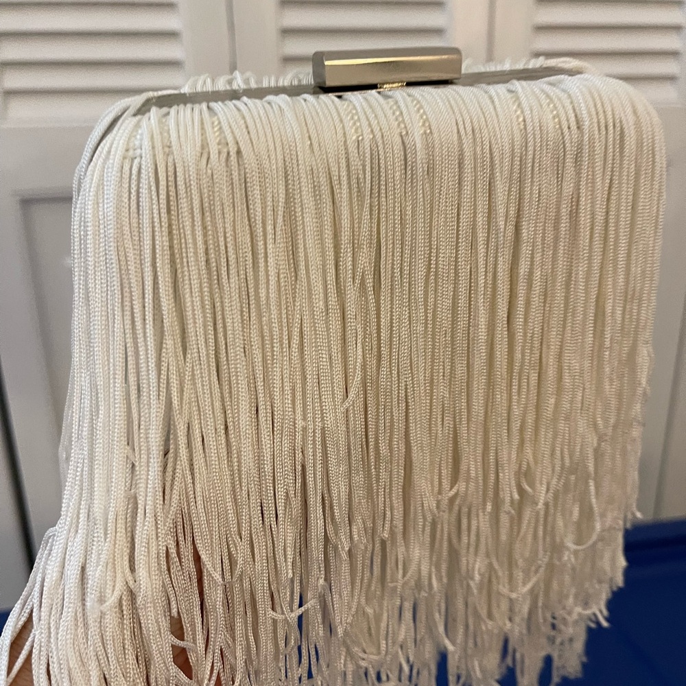 INC IVORY PARTY BAG